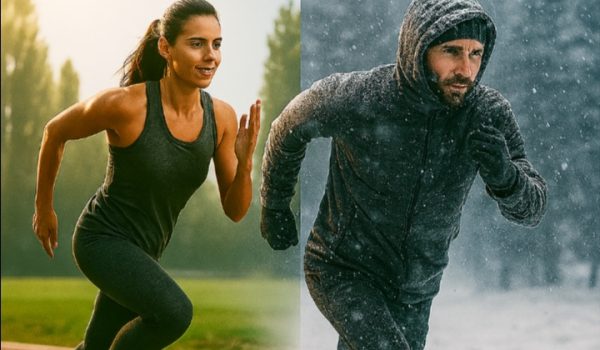 شرایط آب‌وهوایی نقش مهمی در کیفیت و ایمنی تمرینات ورزشی دارد. هوای گرم می‌تواند باعث افزایش دمای بدن و کاهش عملکرد شود، در حالی‌که هوای سرد خطر گرفتگی عضلات و آسیب‌دیدگی را بالا می‌برد. ورزشکاران باید با توجه به دمای محیط، رطوبت، و شدت باد، نوع پوشش، شدت تمرین و زمان فعالیت را تنظیم کنند تا بدن در وضعیت بهینه باقی بماند.