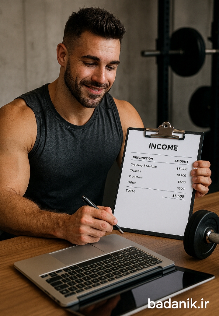 درآمد مربیان تناسب اندام و بدنسازی
